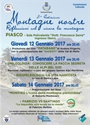 Montagne Nostre - 5^ edizione - Programma