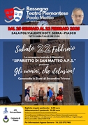 RASSEGNA TEATRO PIEMONTESE PAOLO MATTIO 2025 - La compagnia teatrale di Moncalieri “SIPARIETTO DI SAN MATTEO A.P.S.” presenta: GLI UOMINI… CHE DELUSION!